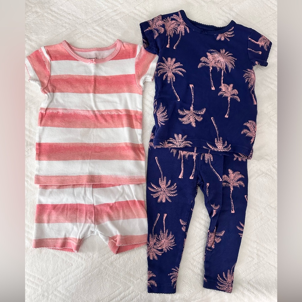 12M Carter’s Pajamas Bundle of 2